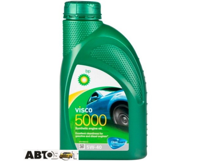 Моторна олива BP Visco 5000 5W-40 1л, ціна: 749 грн.