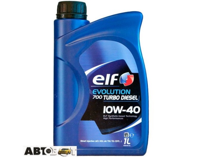 Моторное масло ELF EVOLUTION 700 TURBO DIESEL 10W-40 1л, цена: 362 грн.