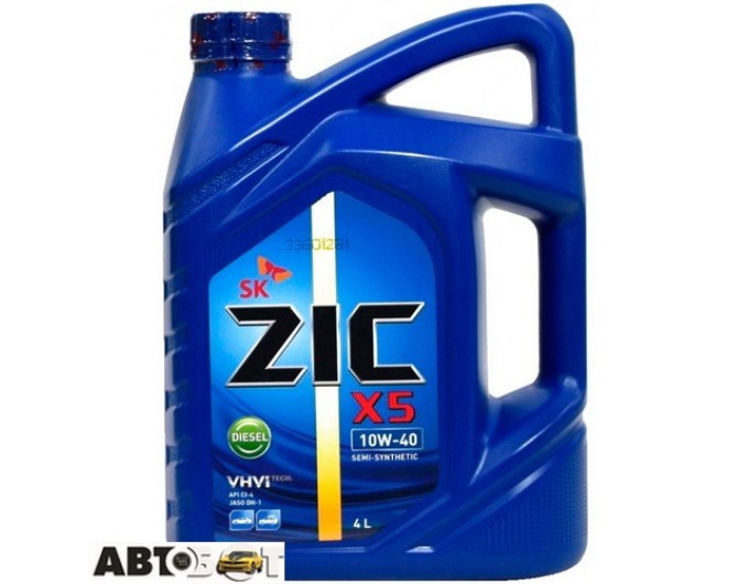 Моторное масло ZIC X5 Diesel 10W-40 4л, цена: 1 745 грн.
