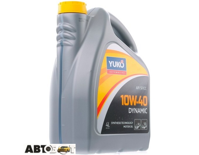 Моторное масло Yuko DYNAMIC 10W-40 4л, цена: 1 208 грн.