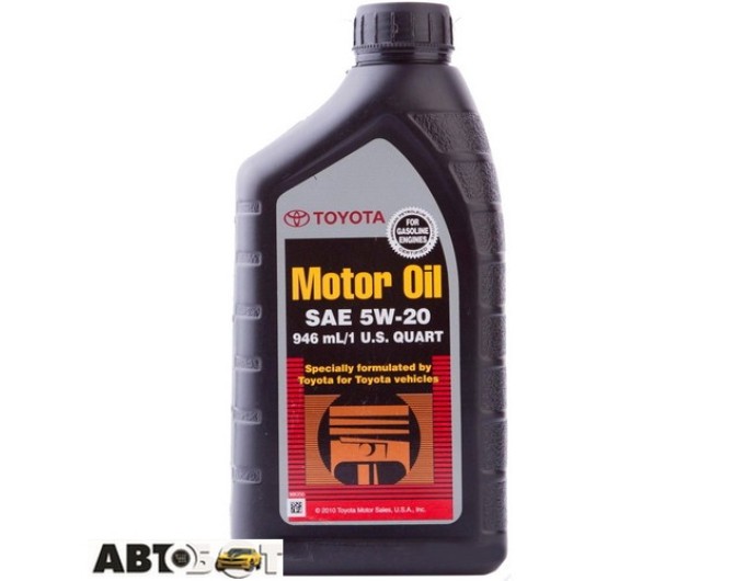 Моторное масло Toyota SM 5W-20 00279-1QT20 946мл, цена: 359 грн.
