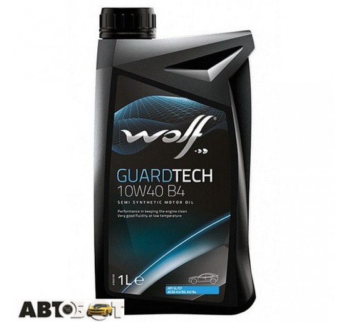  Моторное масло WOLF GUARDTECH 10W-40 B4 1л