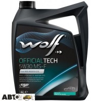 Моторное масло WOLF OFFICIALTECH 5W-30 MS-F 4л