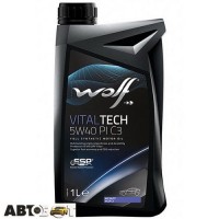 Моторна олива WOLF VITALTECH 5W-40 PI C3 1л