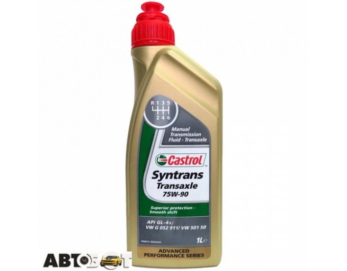 Трансмісійна олива CASTROL TRANSMAX MANUAL TRANSAXLE 75W-90 1л, ціна: 845 грн.