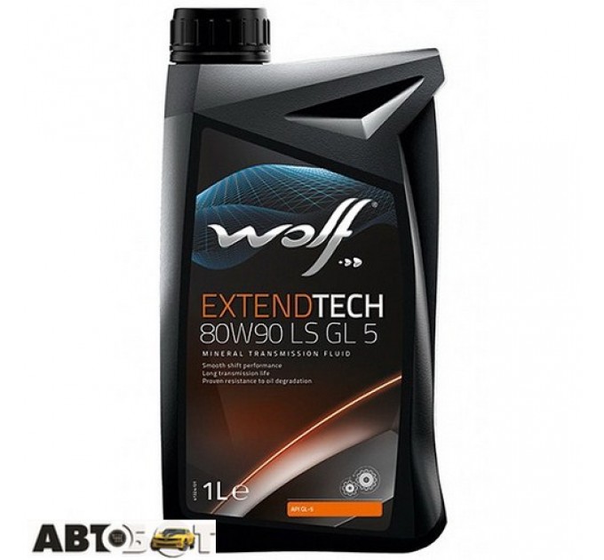  Трансмиссионное масло WOLF EXTENDTECH 80W-90 LS GL-5 1л