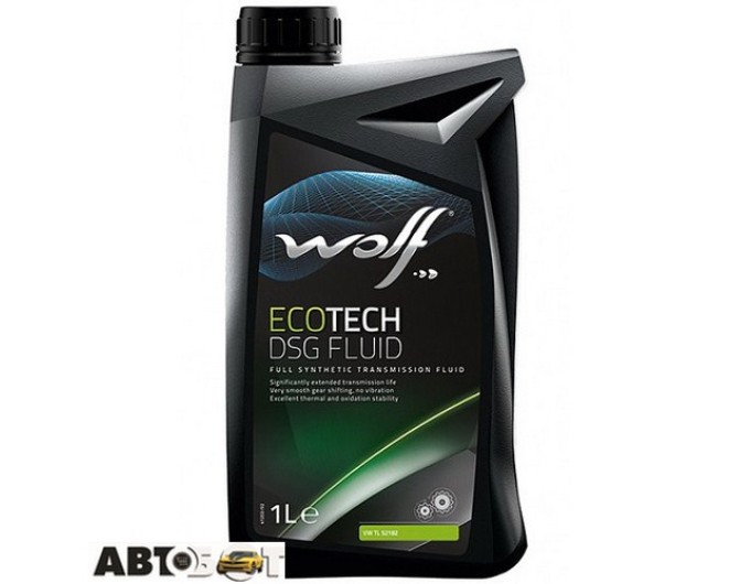 Трансмиссионное масло WOLF ECOTECH DSG FLUID 1л, цена: 493 грн.