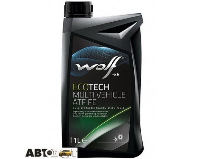 Трансмиссионное масло WOLF ECOTECH MULTI VEHICLE ATF FE 1л, цена: 470 грн.