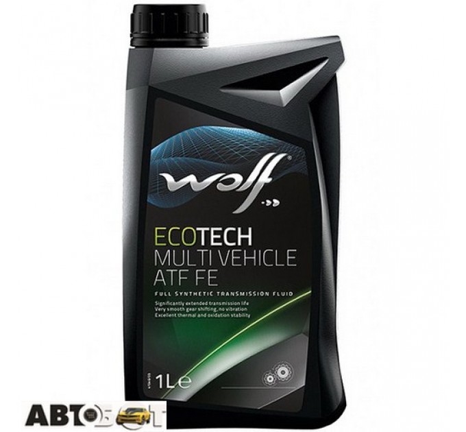  Трансмиссионное масло WOLF ECOTECH MULTI VEHICLE ATF FE 1л