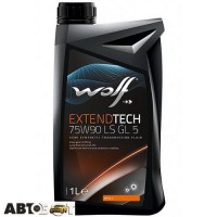 Трансмісійна олива WOLF EXTENDTECH 75W-90 LS GL-5 1л