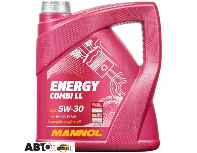Моторна олива MANNOL Energy Combi LL 5W-30 4л, ціна: 3 082 грн.