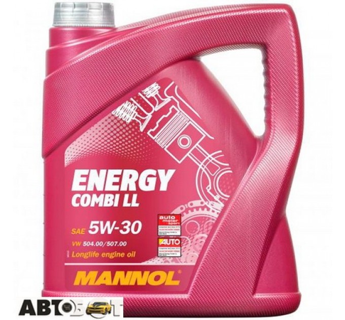 Моторное масло MANNOL Energy Combi LL 5W-30 4л, цена: 1 695 грн.