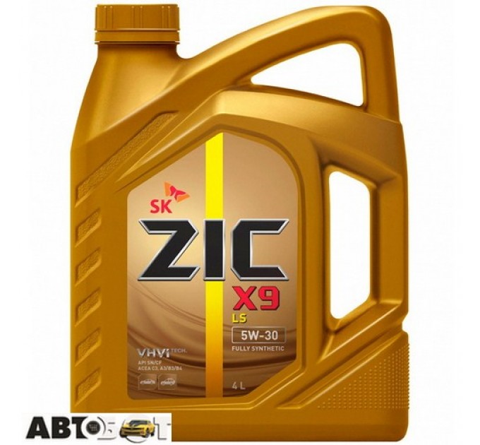  Моторное масло ZIC X9 LS 5W-30 4л
