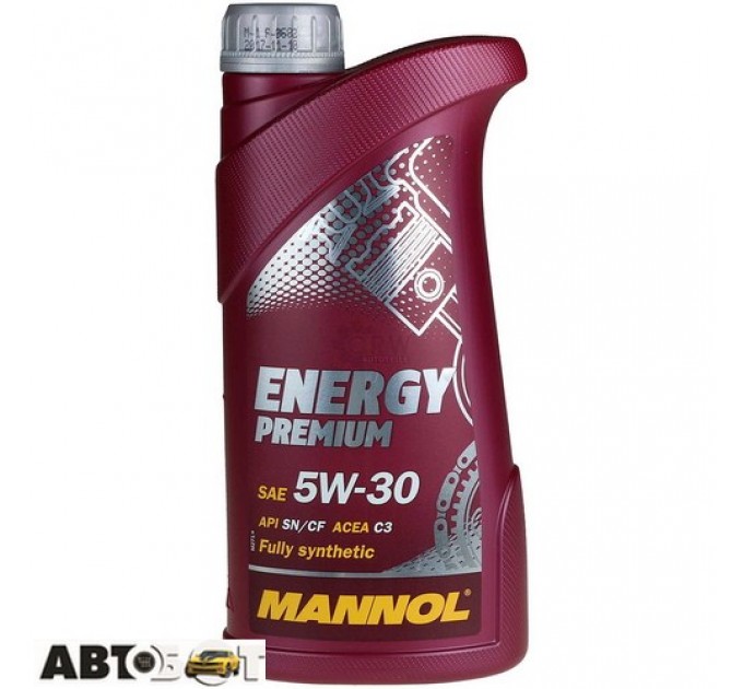 Моторна олива MANNOL ENERGY PREMIUM 5W-30 1л, ціна: 471 грн.
