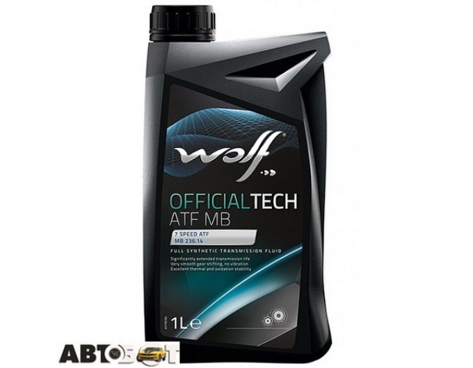 Трансмиссионное масло WOLF OFFICIALTECH ATF MB 1л, цена: 477 грн.