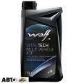 Трансмиссионное масло WOLF VITALTECH MULTI VEHICLE ATF 1л, цена: 499 грн.