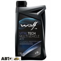 Трансмиссионное масло WOLF VITALTECH MULTI VEHICLE ATF 1л