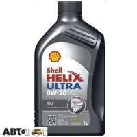 Моторное масло SHELL Helix Ultra SN Plus 0W-20 1л