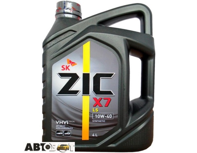 Моторное масло ZIC X7 LS 10W-40 4л, цена: 1 898 грн.