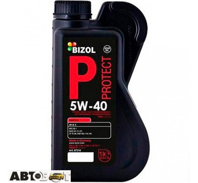 Моторна олива BIZOL Protect 5W-40 B85210 1л, ціна: 505 грн.