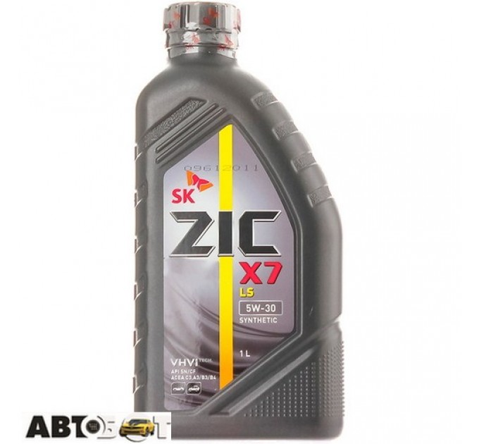  Моторное масло ZIC X7 LS 5W-30 1л