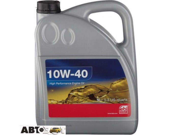 Моторное масло Febi 10W-40 32933 5л, цена: 3 026 грн.