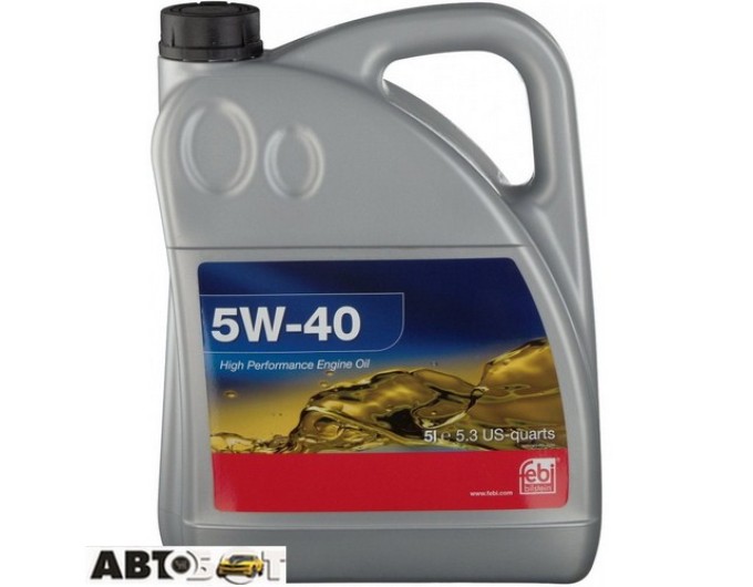 Моторное масло Febi 5W-40 32938 5л, цена: 3 439 грн.
