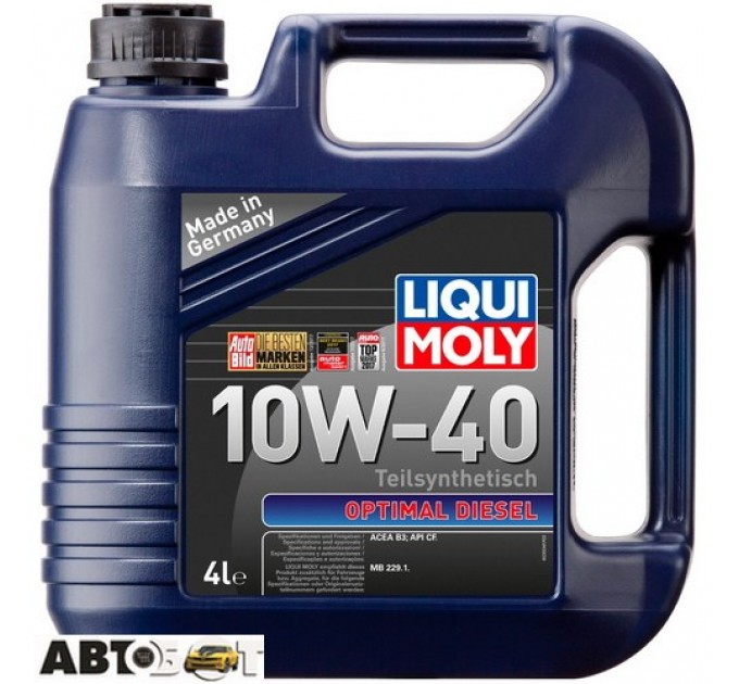 Моторна олива LIQUI MOLY OPTIMAL Diesel 10W-40 3934 4л, ціна: 1 571 грн.