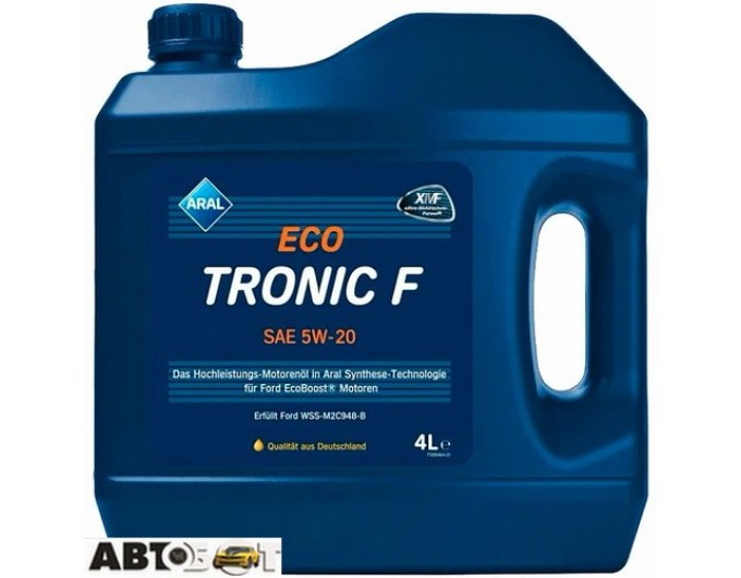 Моторное масло ARAL EcoTronic F 5W-20 4л, цена: 3 416 грн.