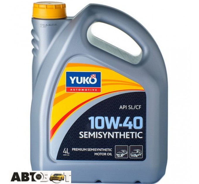  Моторное масло Yuko SEMISYNTHETIC 10W-40 4л