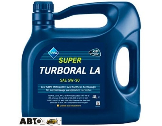 Моторное масло ARAL SuperTurboral LA 5W-30 4л, цена: 1 902 грн.