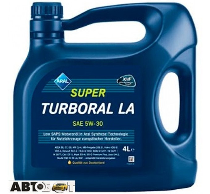 Моторное масло ARAL SuperTurboral LA 5W-30 4л, цена: 1 109 грн.