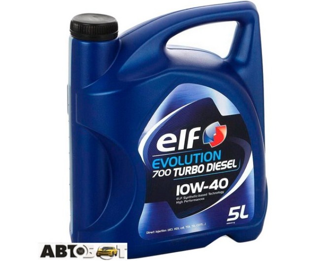 Моторное масло ELF EVOLUTION 700 TURBO DIESEL 10W-40 5л, цена: 1 591 грн.