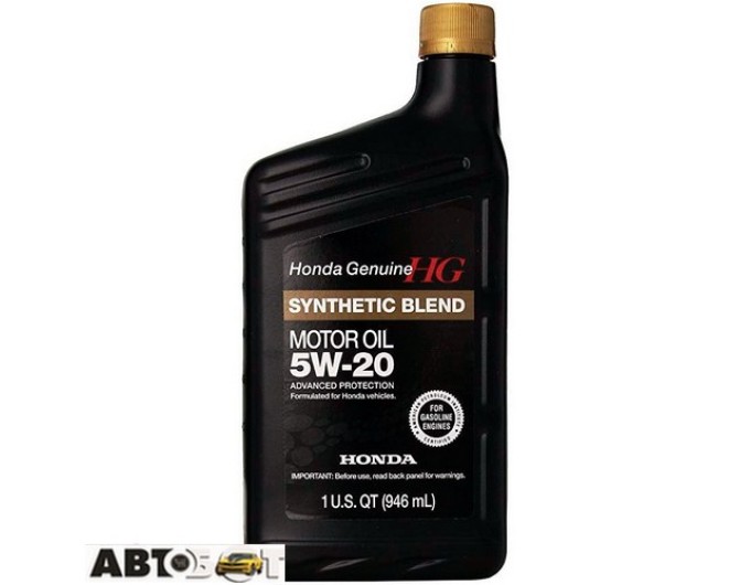 Моторное масло Honda Synthetic Blend 5W-20 087989032 1л, цена: 936 грн.