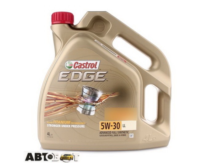 Моторное масло CASTROL EDGE Titanium FST 5W-30 LL 4л, цена: 2 343 грн.