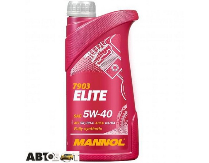 Моторное масло MANNOL ELITE 5W-40 1л, цена: 742 грн.