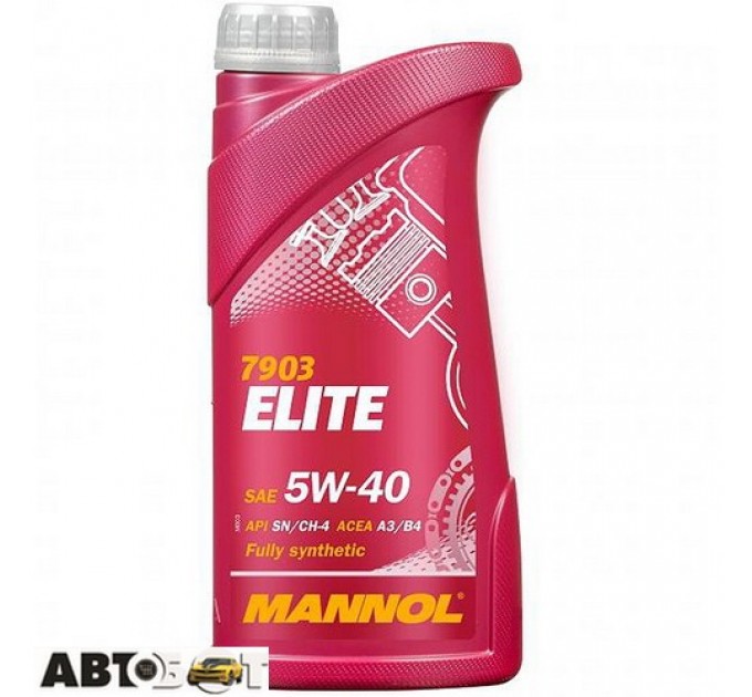 Моторна олива MANNOL ELITE 5W-40 1л, ціна: 408 грн.