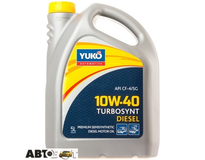 Моторна олива Yuko TURBOSYNT DIESEL 10W-40 5л, ціна: 1 736 грн.