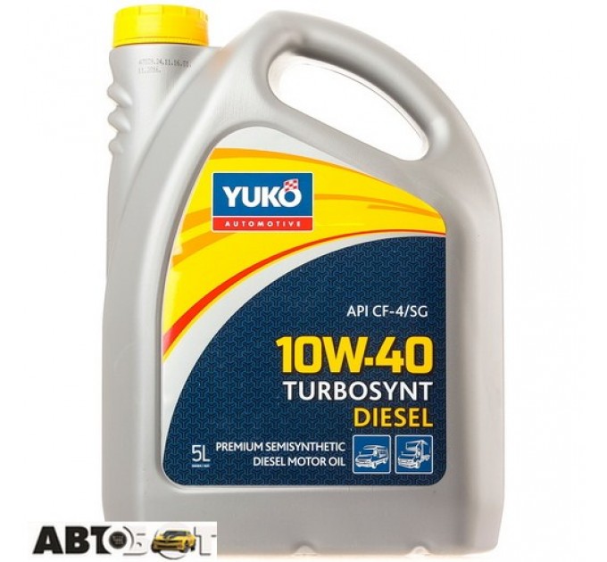  Моторное масло Yuko TURBOSYNT DIESEL 10W-40 5л