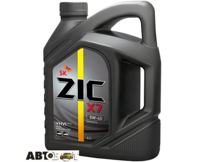Моторна олива ZIC X7 5W-40 4л, ціна: 3 512 грн.