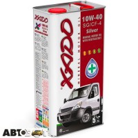 Моторное масло XADO Atomic Oil Silver 10W-40 SG/CF-4 XA 20323 5л