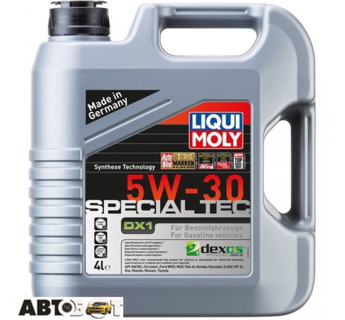 Моторное масло LIQUI MOLY SPECIAL TEC DX1 5W-30 20968 4л, цена: 2 237 грн.