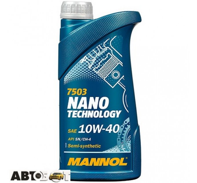 Моторна олива MANNOL NANO TECHNOLOGY 10W-40 1л, ціна: 469 грн.