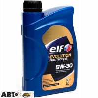 Моторное масло ELF EVOLUTION FULL-TECH FE 5W-30 1л