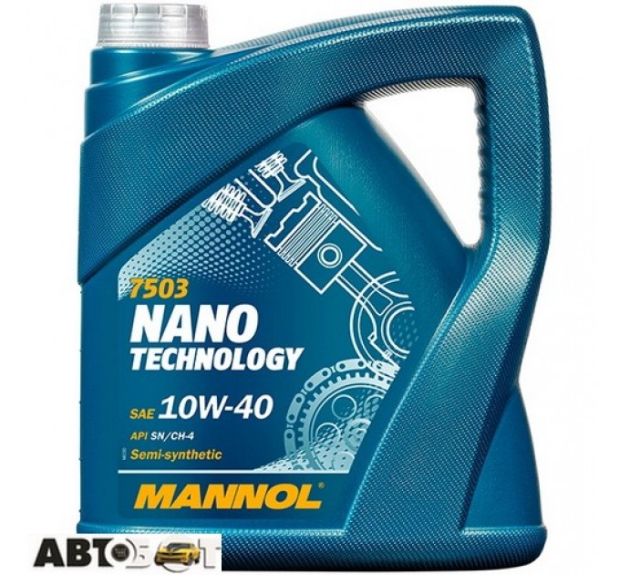 Моторна олива MANNOL NANO TECHNOLOGY 10W-40 4л, ціна: 1 492 грн.