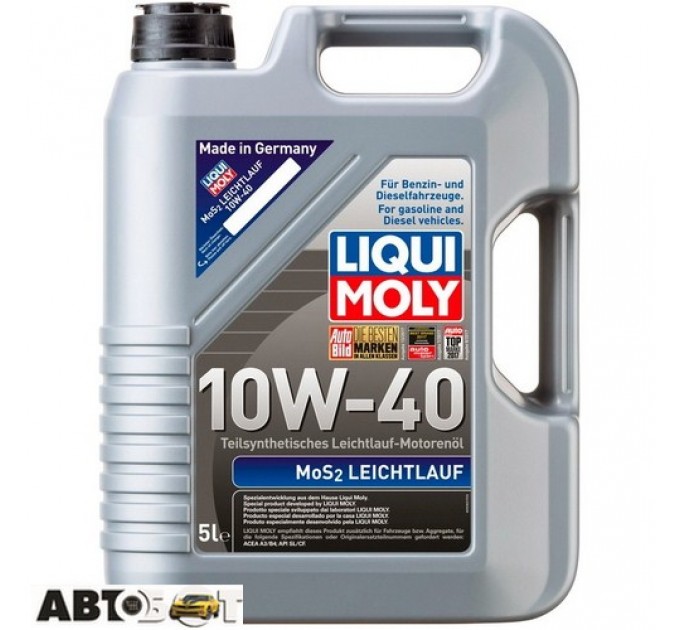 Моторное масло LIQUI MOLY MoS2 LEICHTLAUF 10W-40 1931 5л, цена: 2 148 грн.