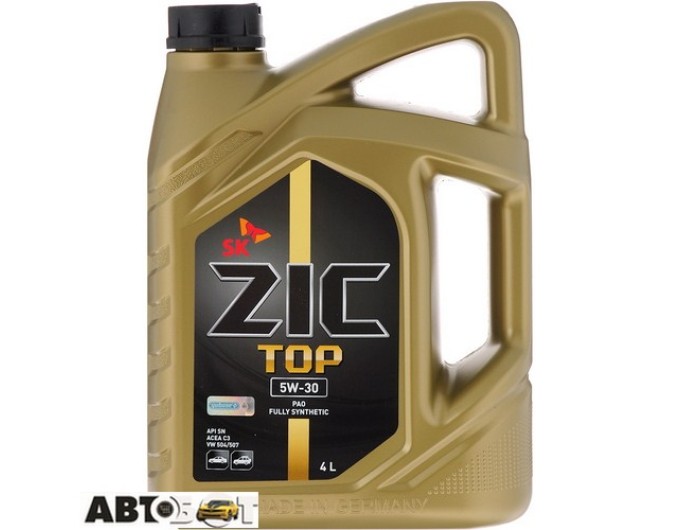 Моторное масло ZIC TOP 5W-30 4л, цена: 3 082 грн.