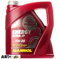 Моторное масло MANNOL ENERGY ULTRA JP 5W-20 4л