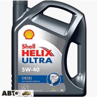 Моторна олива SHELL Helix Ultra Diesel 5W-40 4л
