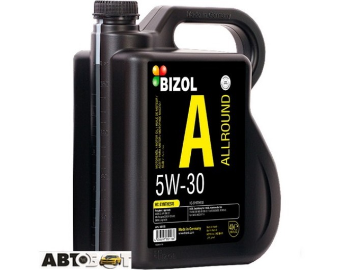 Моторное масло BIZOL Allround 5W-30 B85116 4л, цена: 2 138 грн.
